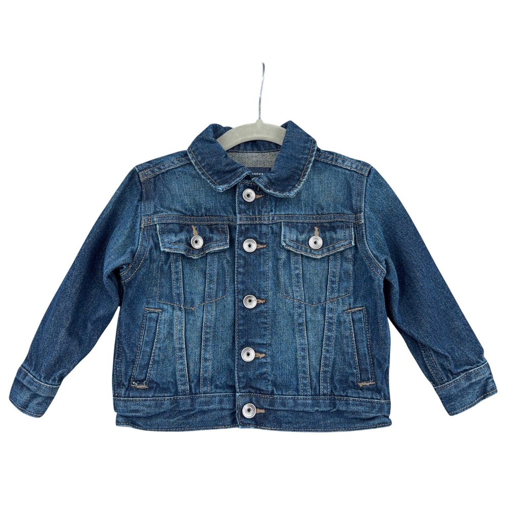The Children's Place Denim Jacket Unisex 12-18M 100% Cotton‎ Blue